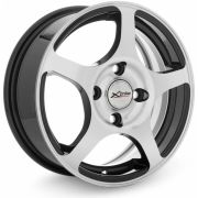 R14/4*100 ЕТ45 d67,1 J5,5 диск Х'trike Х-103 BK/FP [10855]