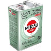 Масло трансм. 75W80 MITASU FE Gear oil GL-4/5 S/syn 4л [MJ-441/4]